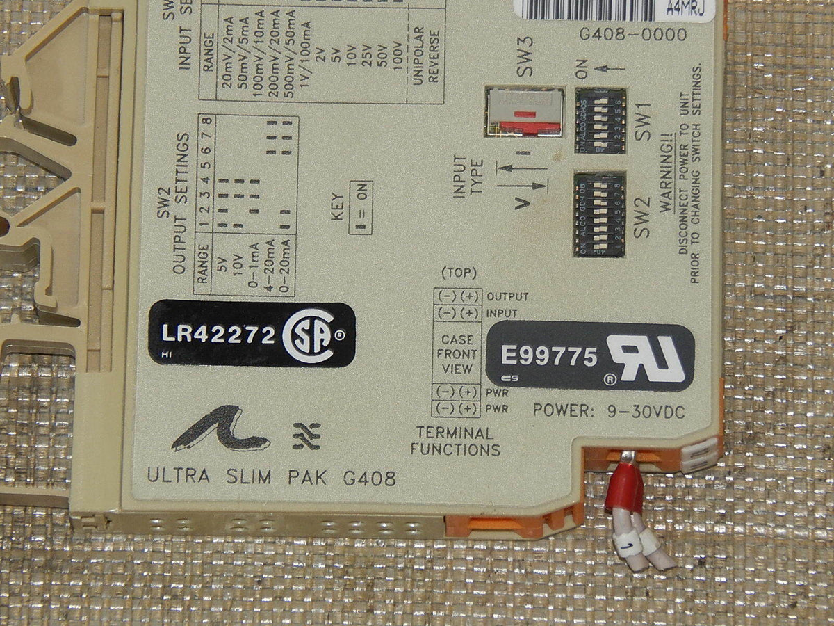  Weidmuller Aktion Instrumente Slim Pak Ultra  LR42272 G408-0000 