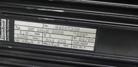 Seidel Servomotor SM 56-M 2000 "426"  SM56-M2000"426"