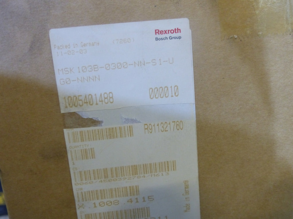 Rexroth MSK103B-0300-NN-S1-UG0-NNNN s. Bilder