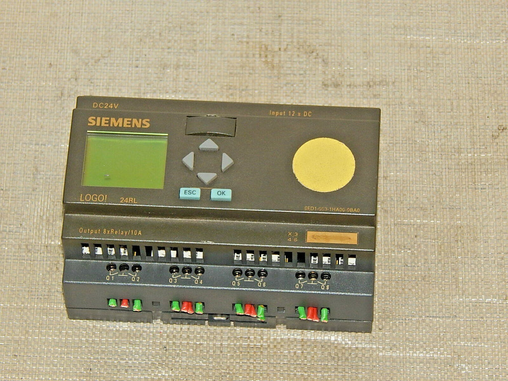  Siemens Logo 6ED1-053-1HA00-0BA0 Logic Modul  / ED1053-1HA00-0BA00 used