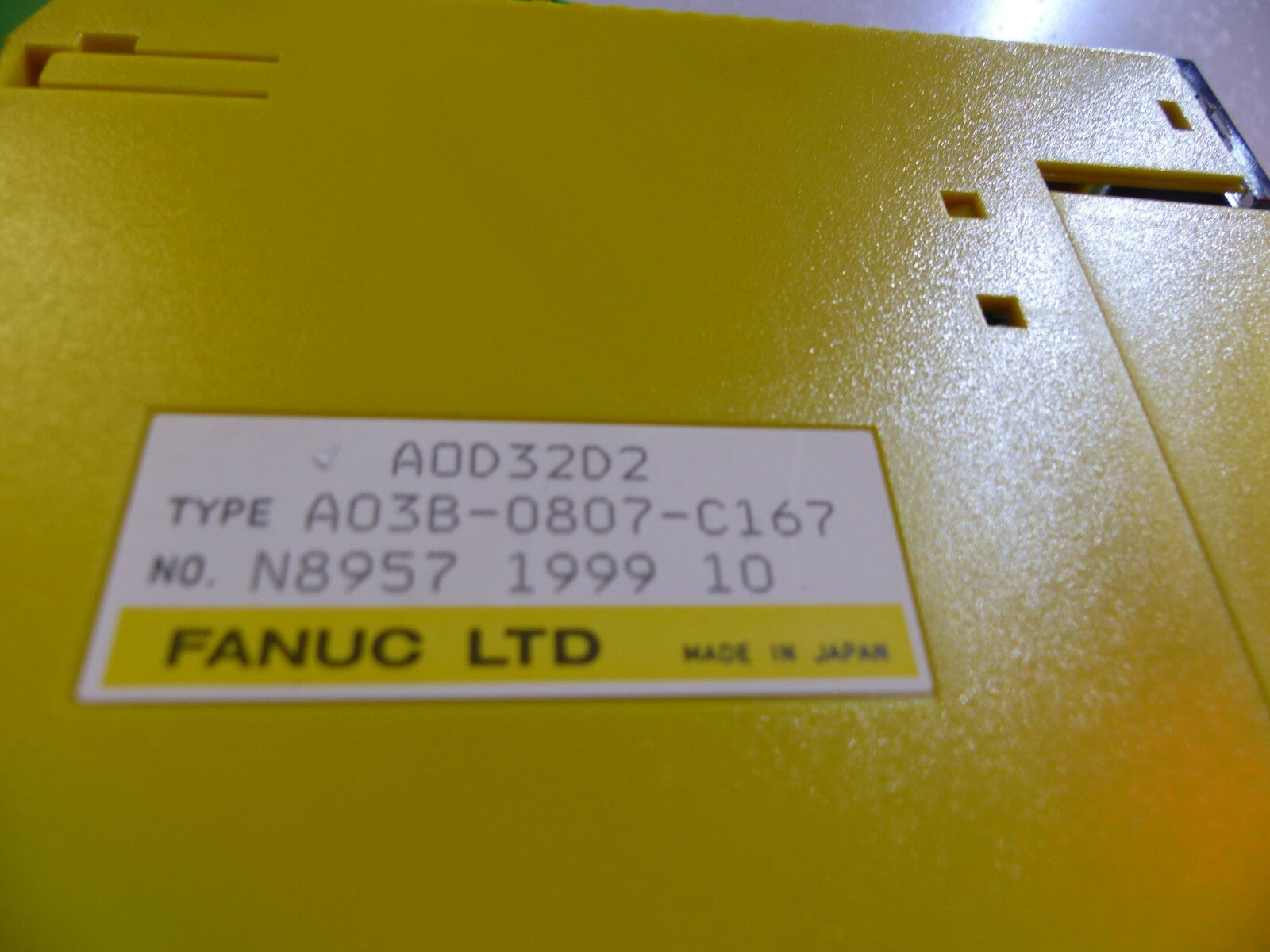 Fanuc A03B-0807-C167