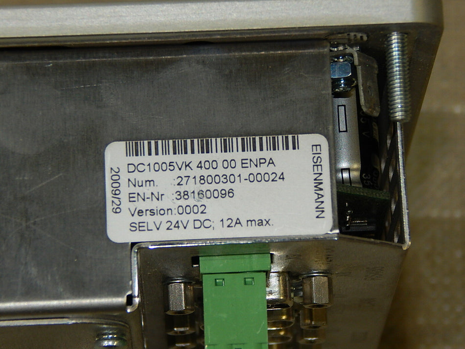 Eisenmann DC1005VK 400 00 ENPA Dialog Controller Used