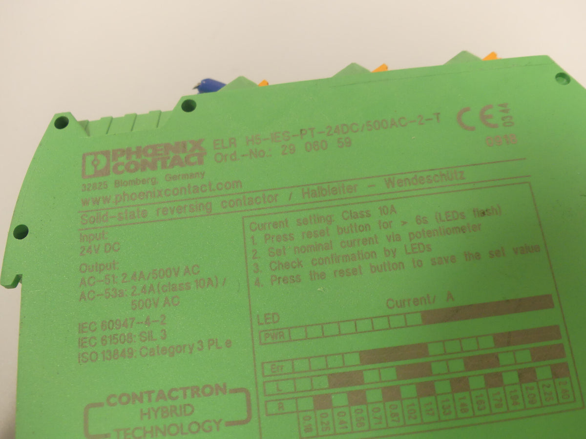Phoenix Contact ELR H5-IES-PT-24DC/500AC-2-T / 2906059