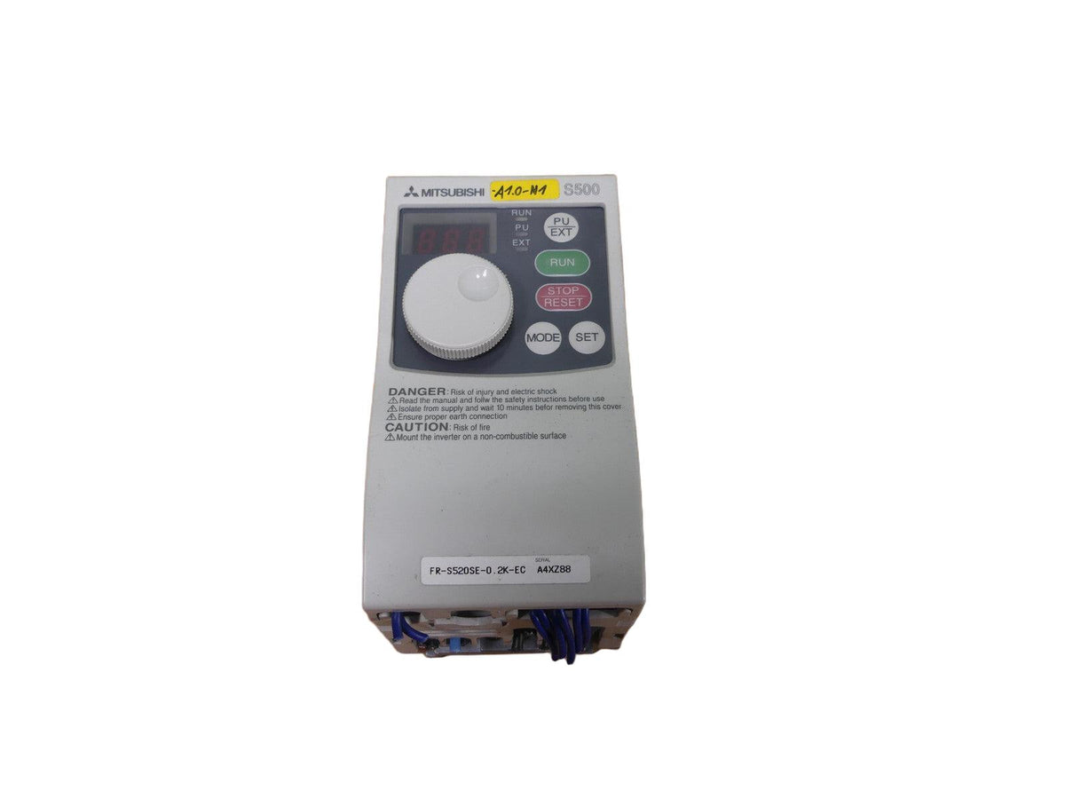 Mitsubishi FR-S520SE-0.2K-EC Inverter 0.2kW 0.5-120Hz