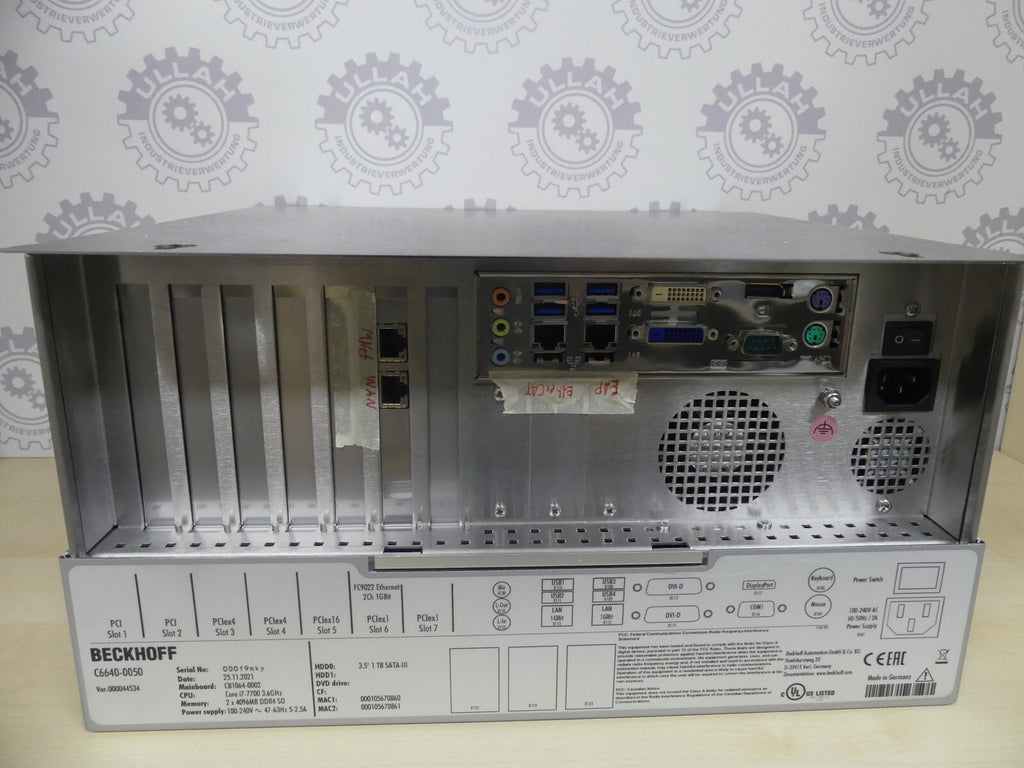 BECKHOFF C6640-0050