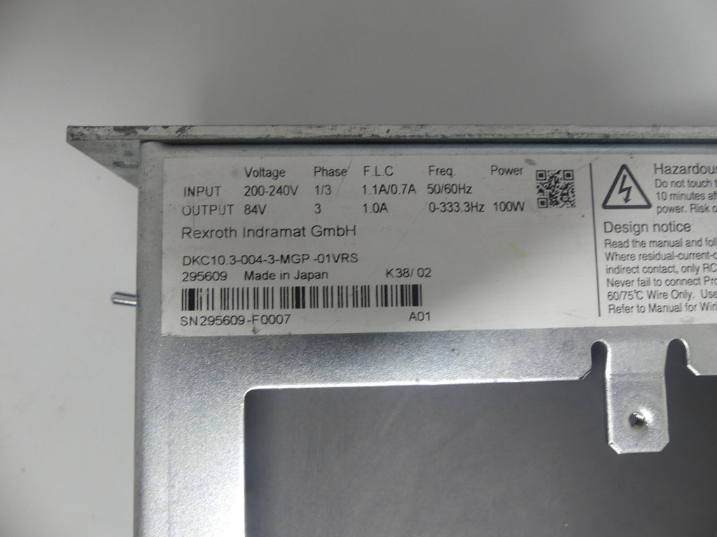 Rexroth DKC10.3-004-3-MGP-01VRS