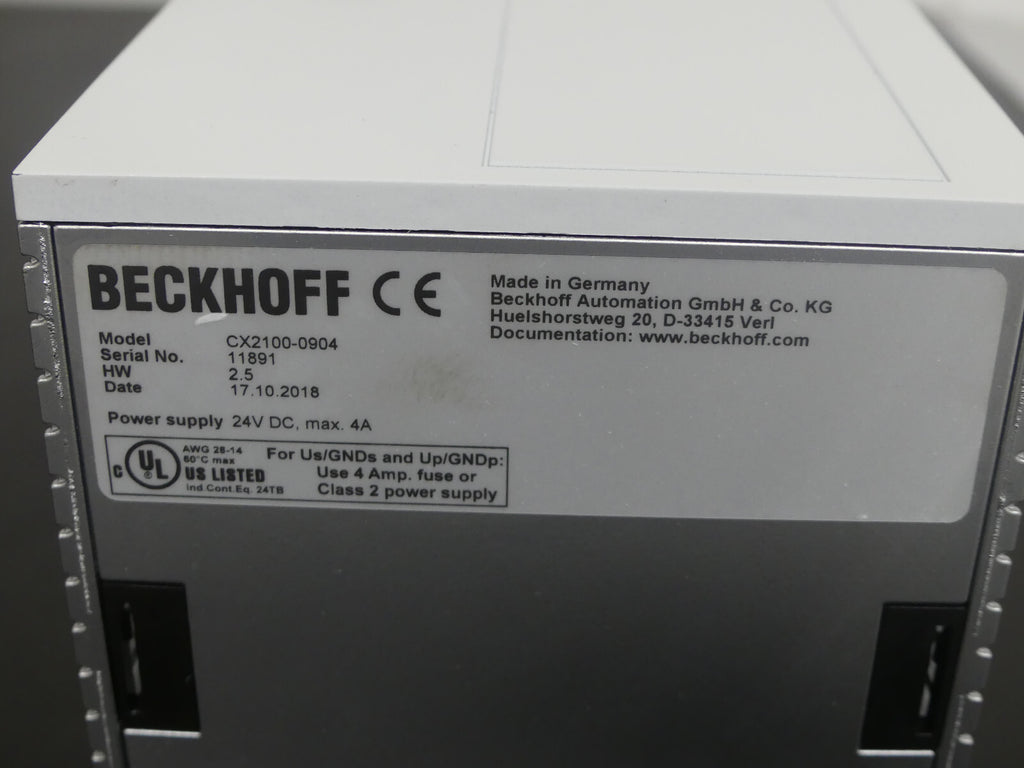 Beckhoff CX2100-0904 Netzteil