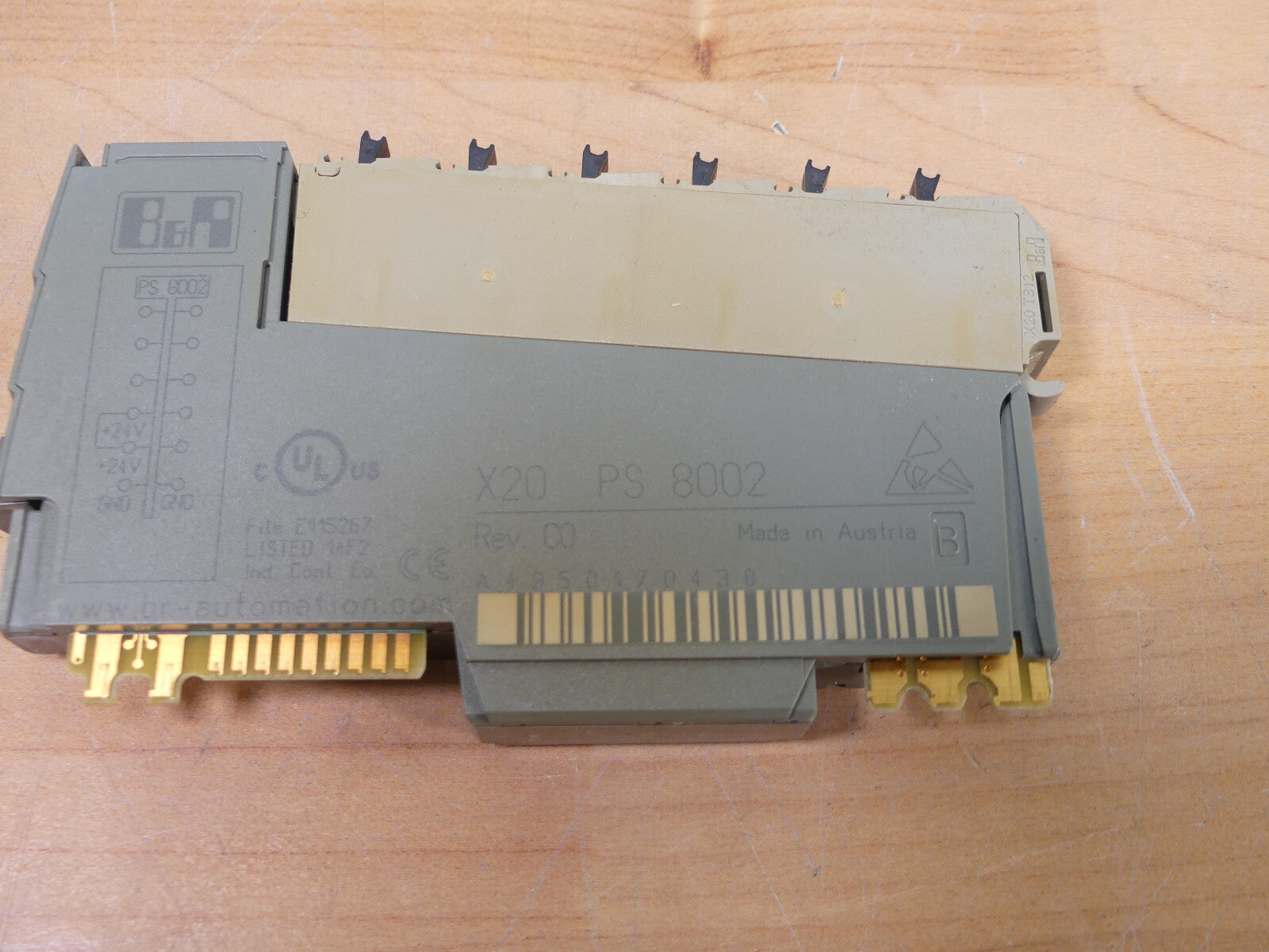 B&R  Power Supply Module  X20PS8002