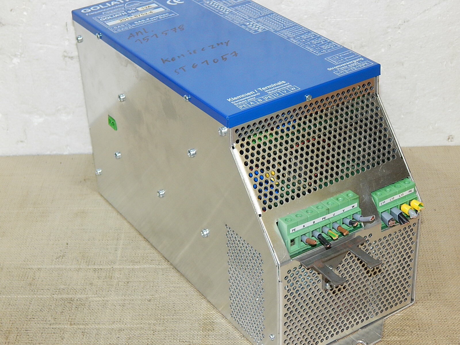  KW Aufzugstechnik Frequenzumrichter GOLIATH 90-12A  used 