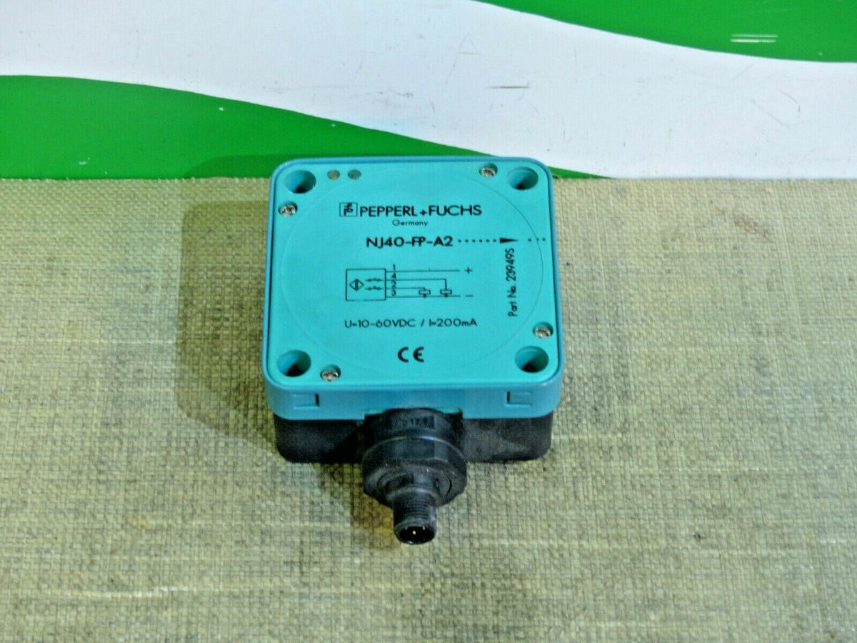  Pepperl&Fuchs Näherungsschalter NJ40-FP-A2-B1 Part No.23949S // 23854S