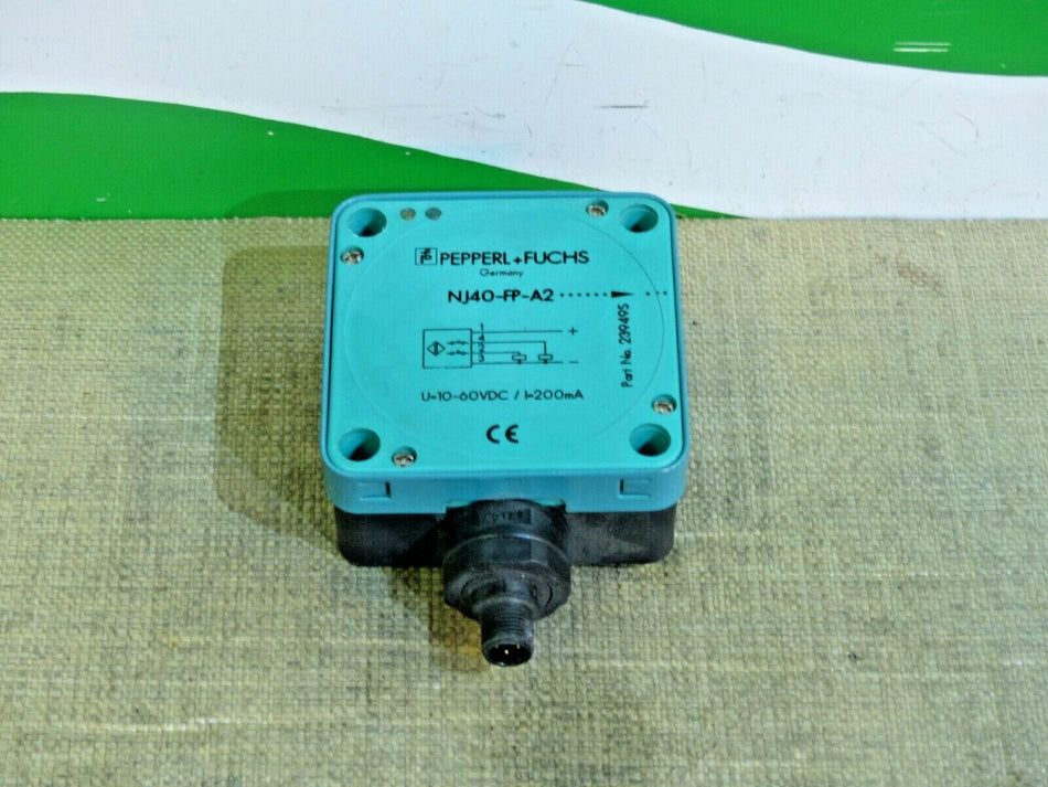  Pepperl&Fuchs Näherungsschalter NJ40-FP-A2-B1 Part No.23949S // 23854S