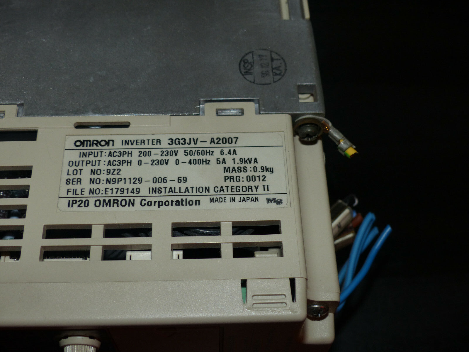 Omron 3G3JV-A2007