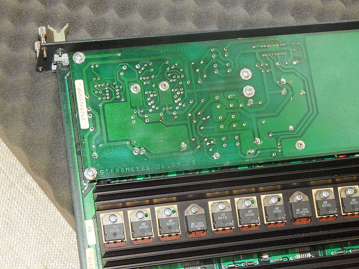 Sieb & Meyer Sinudyn AC-Servo 26.39.9 7 / 26.39.015.1 / 26.39.07.2 s.Bilder