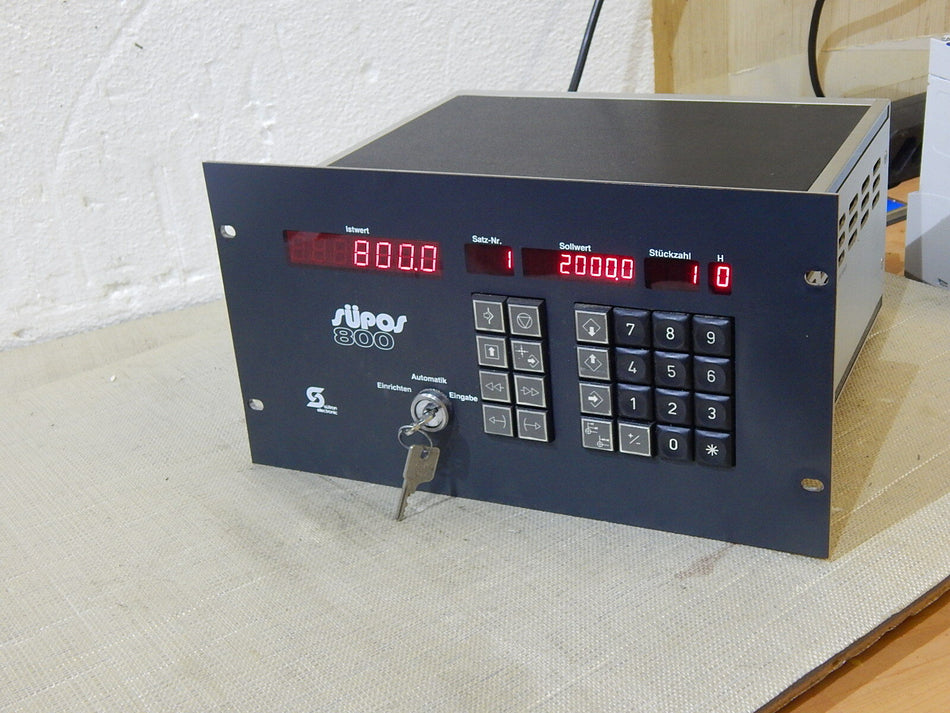  SÜTRON  Süpos 800  80602004  Bedienkonsole /Operator Pane used
