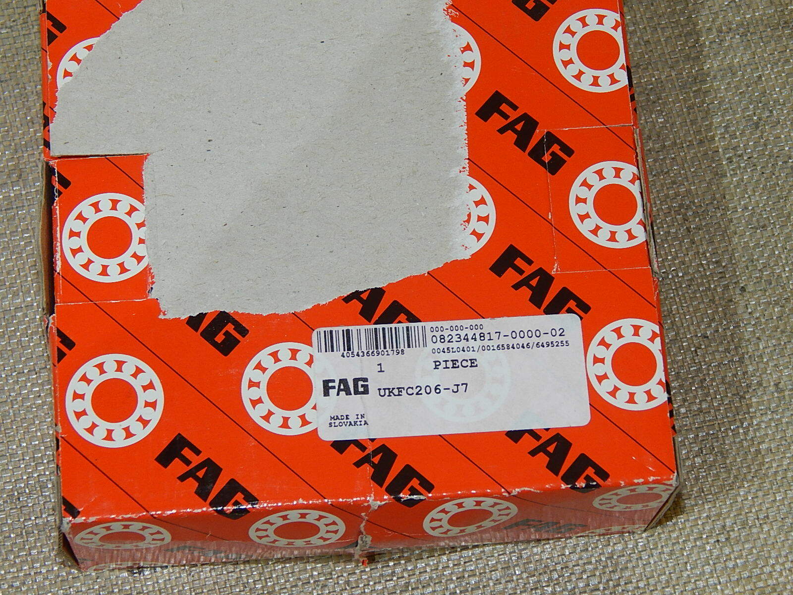 Flanschlager INA FAG UKFC206-J7 New