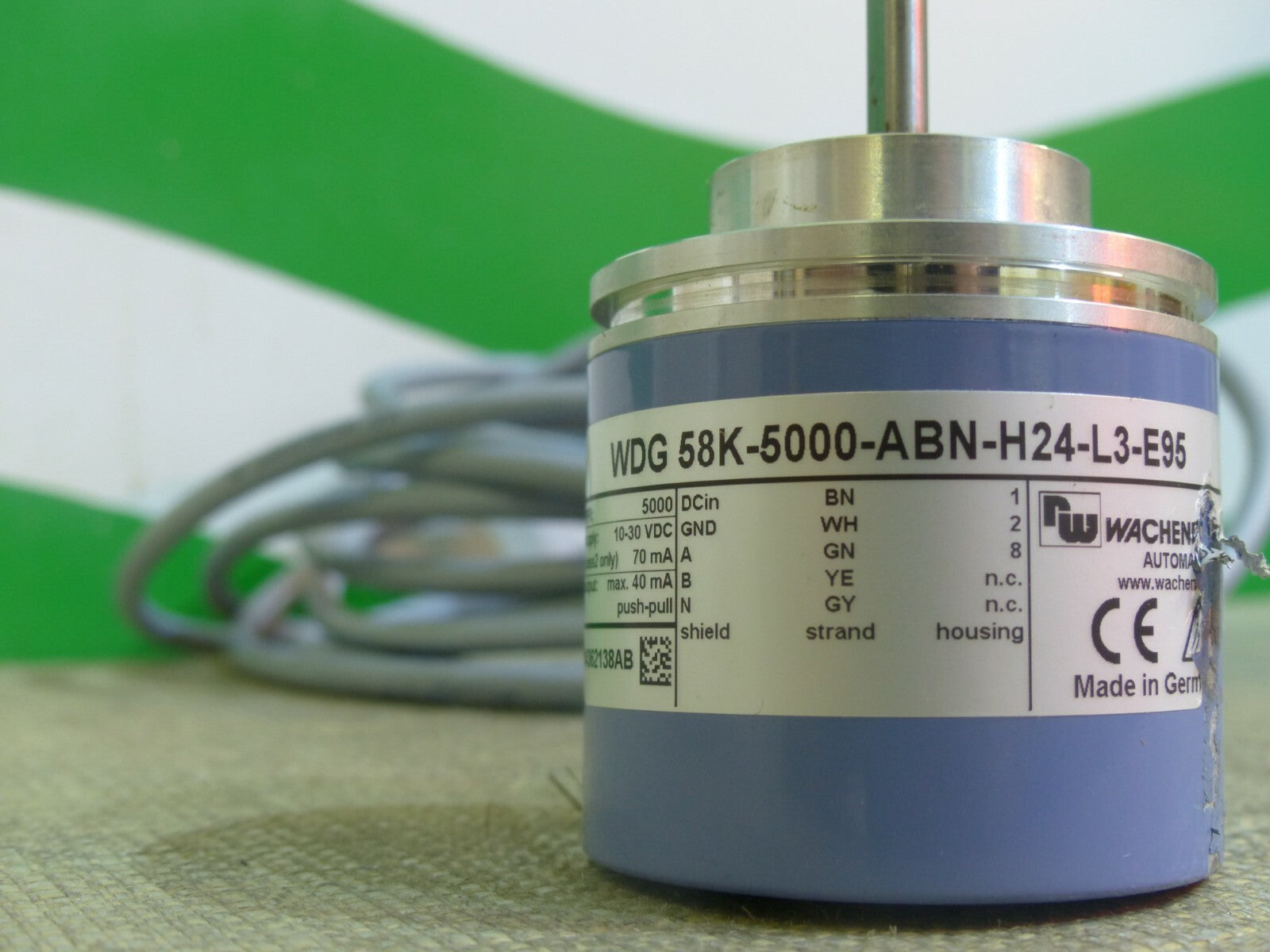 Wachendorff WDG 58K-5000-ABN-H24-L3-E95 8 (leicht gekrazt) S. Bilder