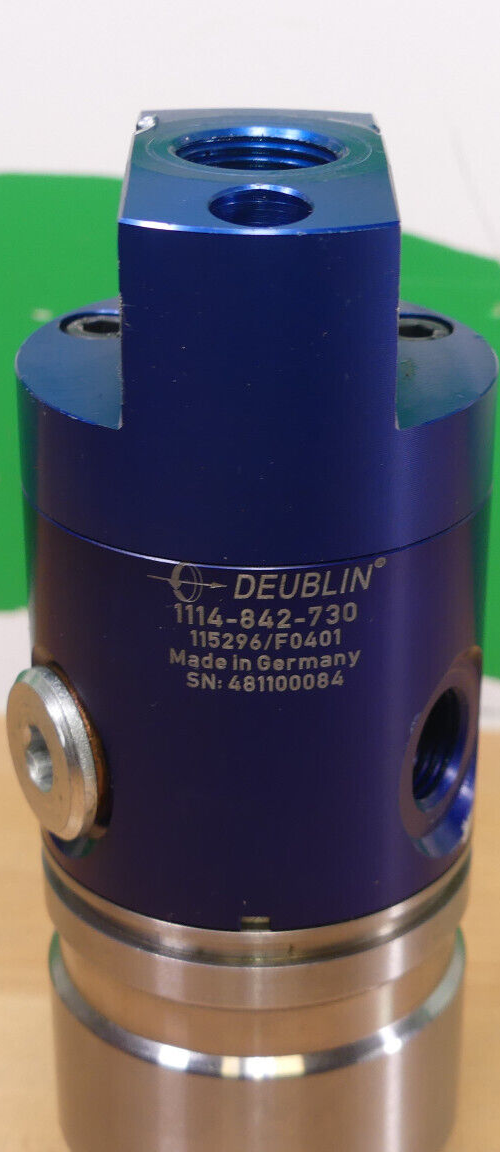 Deublin Drehdurchführung 1114-842-730  115296/F0401 SN: 481100084