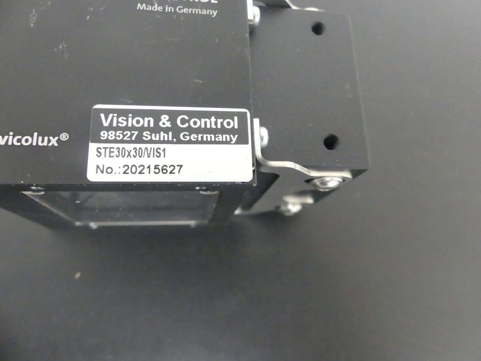 VICOLUX VISION&CONTROL DL30X30-R633 mit STE30X30VIS1