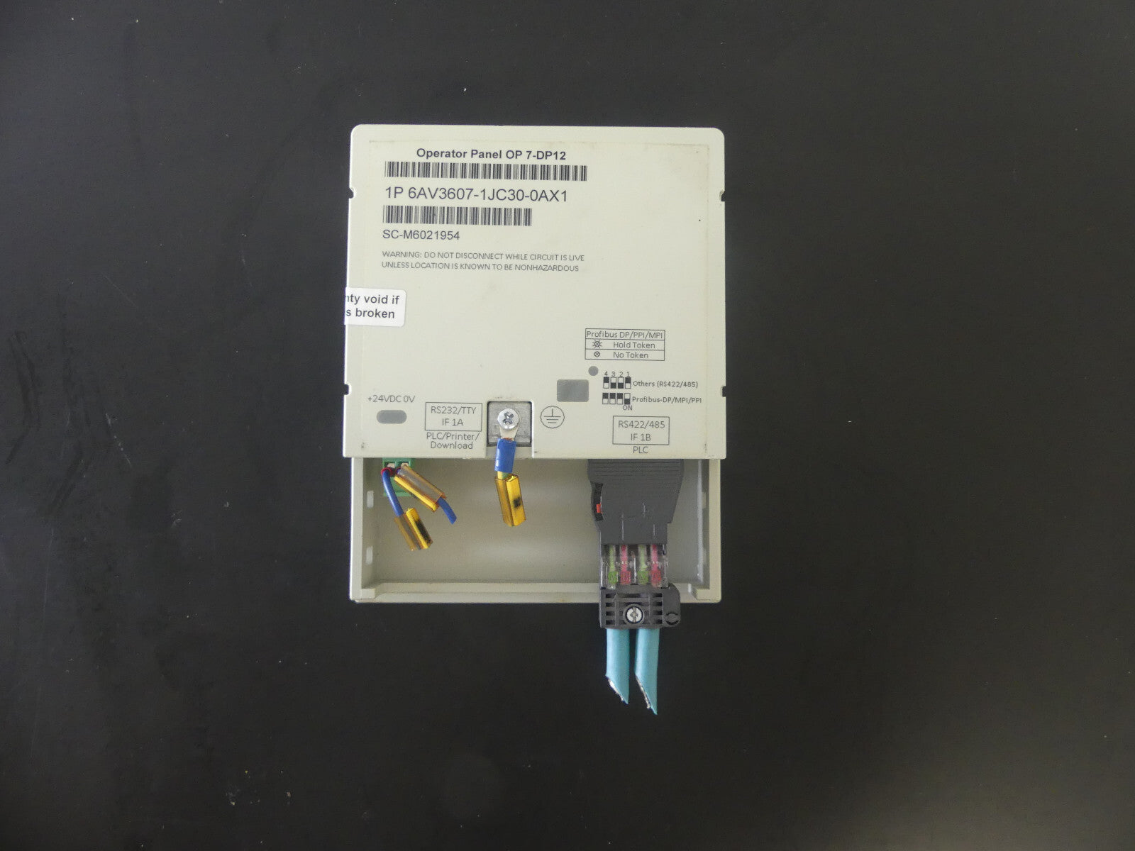 Siemens 6AV3607-1JC30-0AX1 s. Bilder