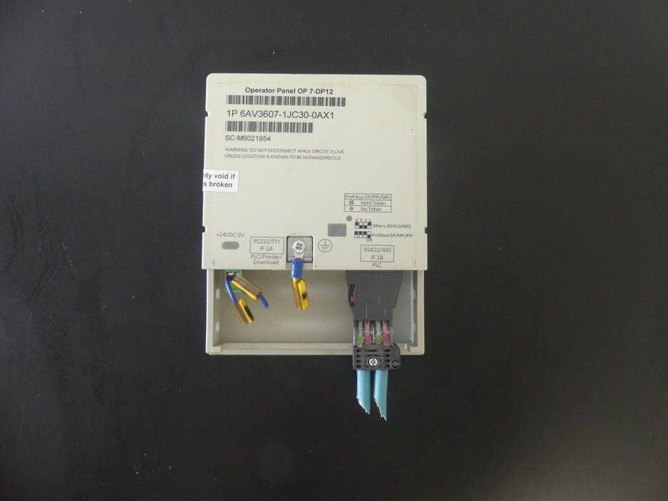 Siemens 6AV3607-1JC30-0AX1 s. Bilder