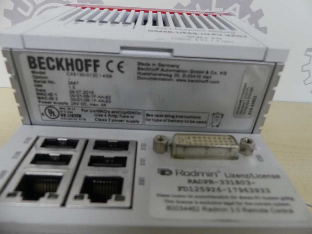 BECKHOFF CX5130-0120 / 4GB