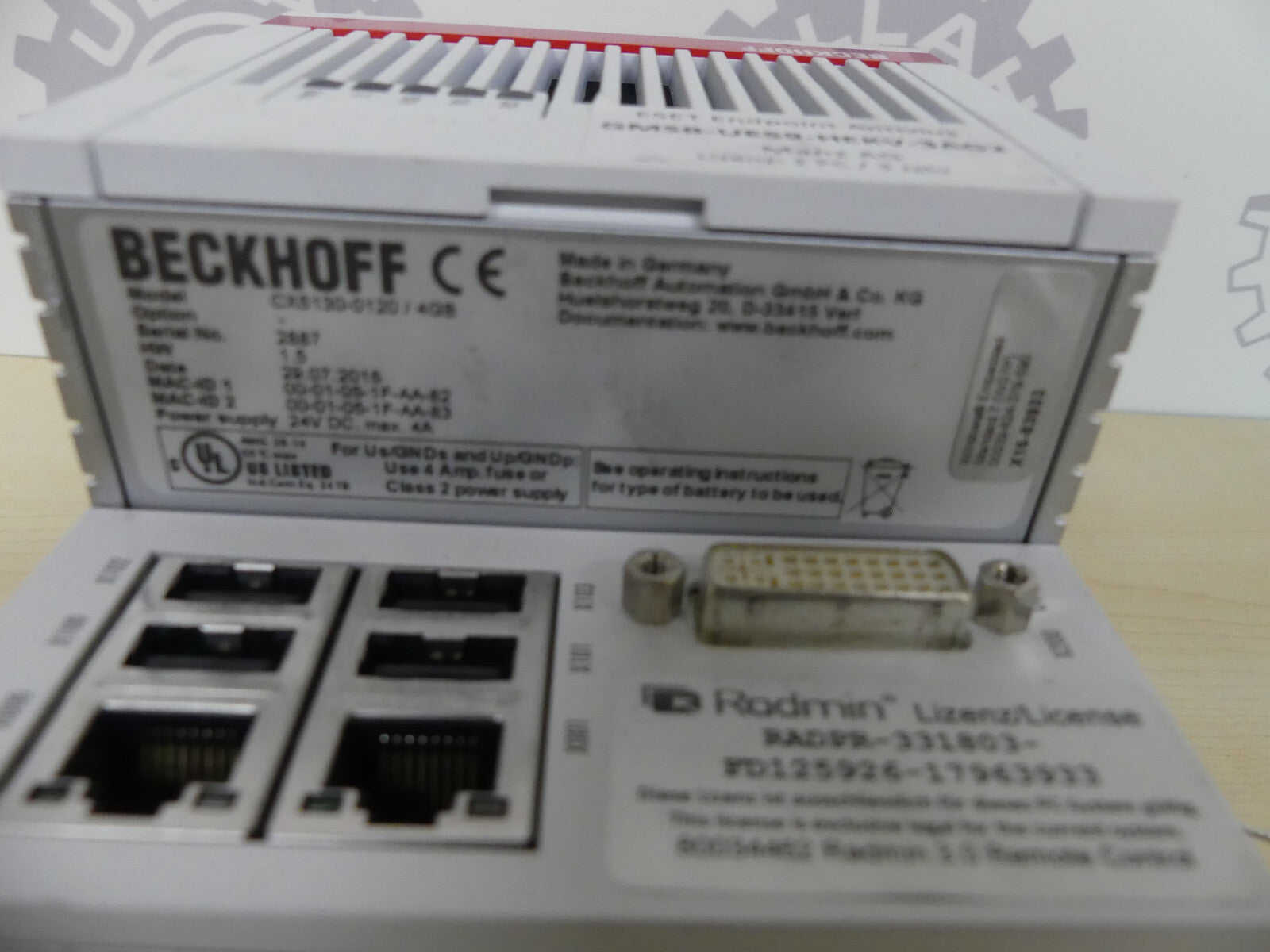 BECKHOFF CX5130-0120 / 4GB