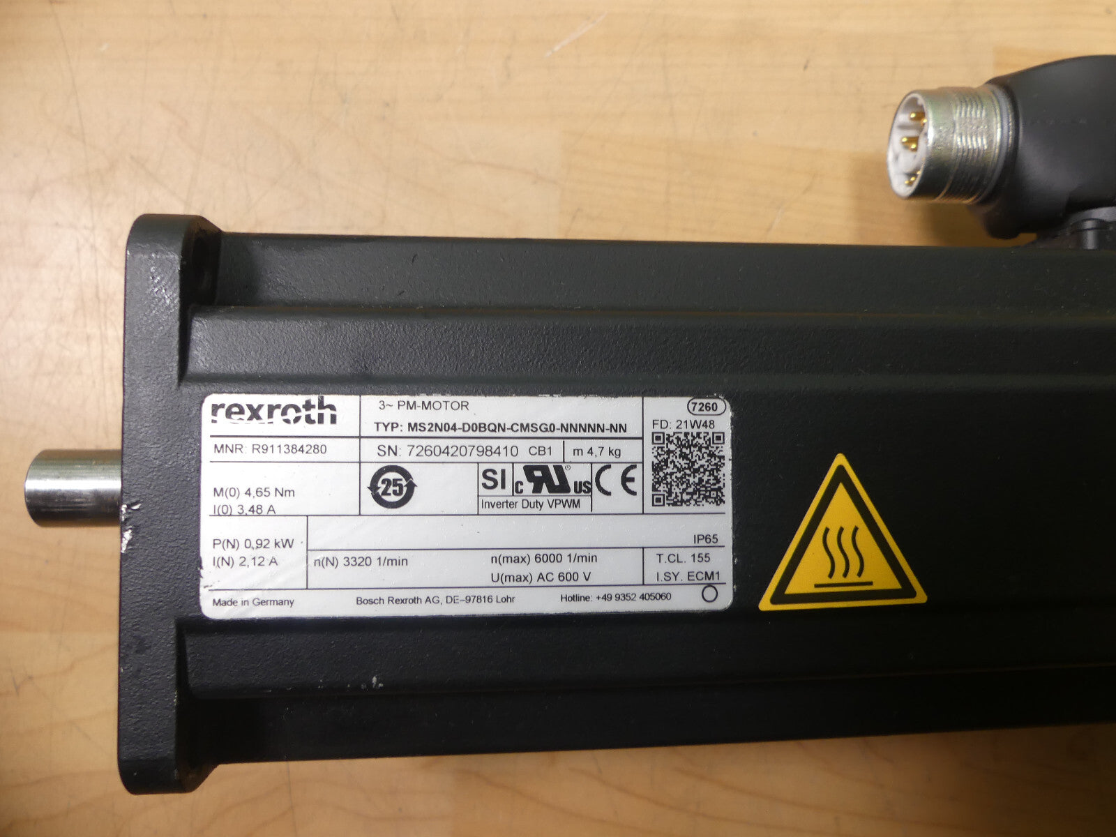 rexroth ms2n04-d0bqn-cmsg0-nnnnn-nn