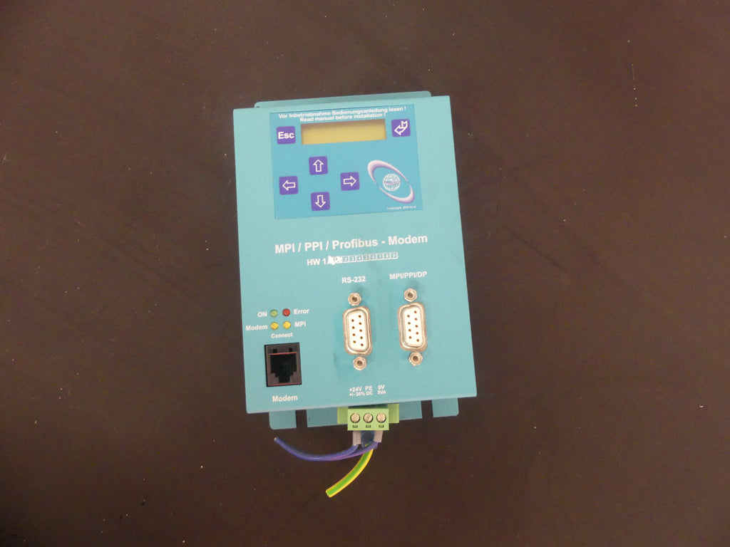 CD electronic MPI / PPI Profibus-Modem Siemens S7 - Modem -used -