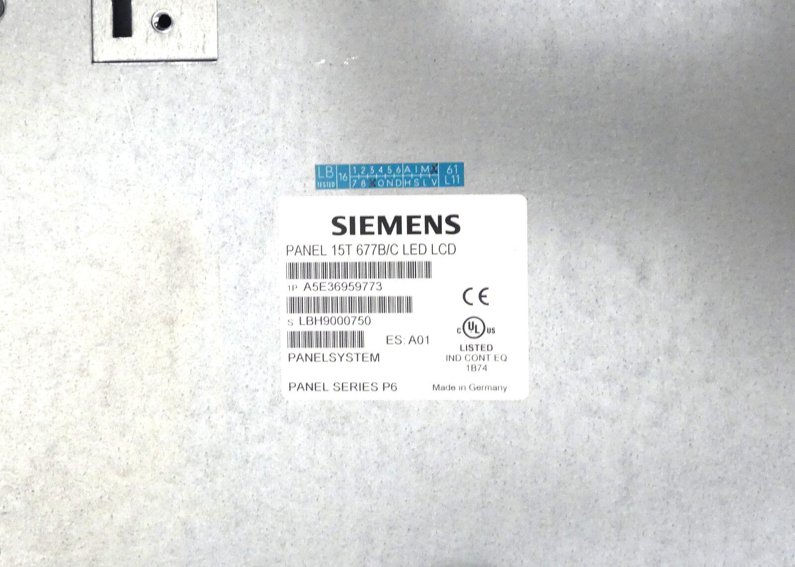 Siemens 6AV7892-0BJ36-0AC0