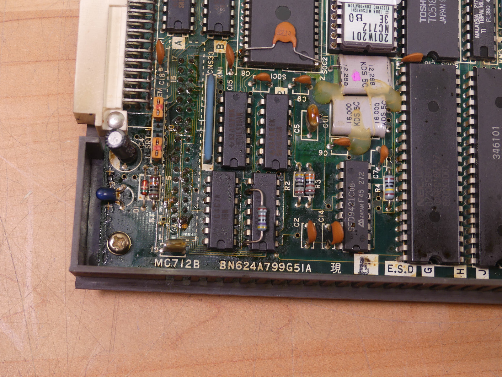 Mitsubishi MC712 Interface-Platine BN624A799G5IA