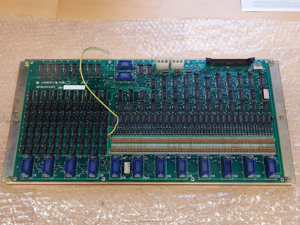 YASKAWA CIRCUIT BOARD JANCD-1 0 OIB JANCD-I 0 O1B DF8000020 S/N S36330-1-3 6