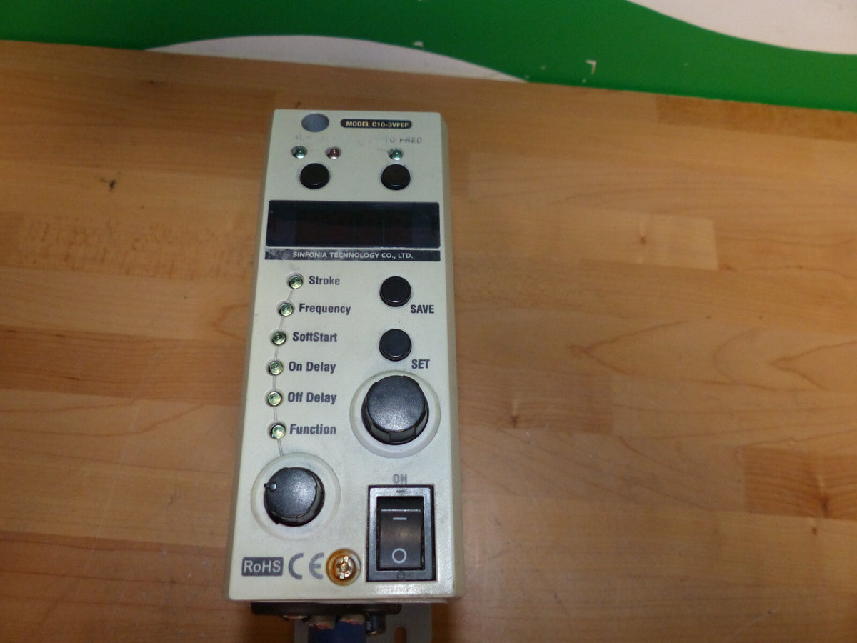 SINFONIA TECHNOLOGY C10-3VFEF CONTROLLER C103VFEF used s.Bilder