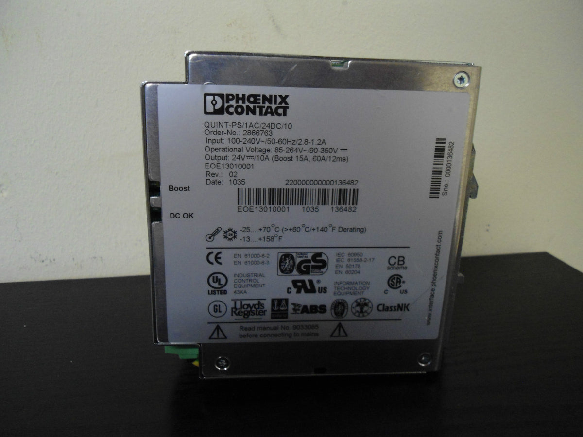 Phoenix Contact Quint Power PS/1AC/24DC/10
