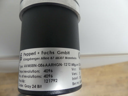 Pepperl Fuchs AVM58N-086AARHGN-1212