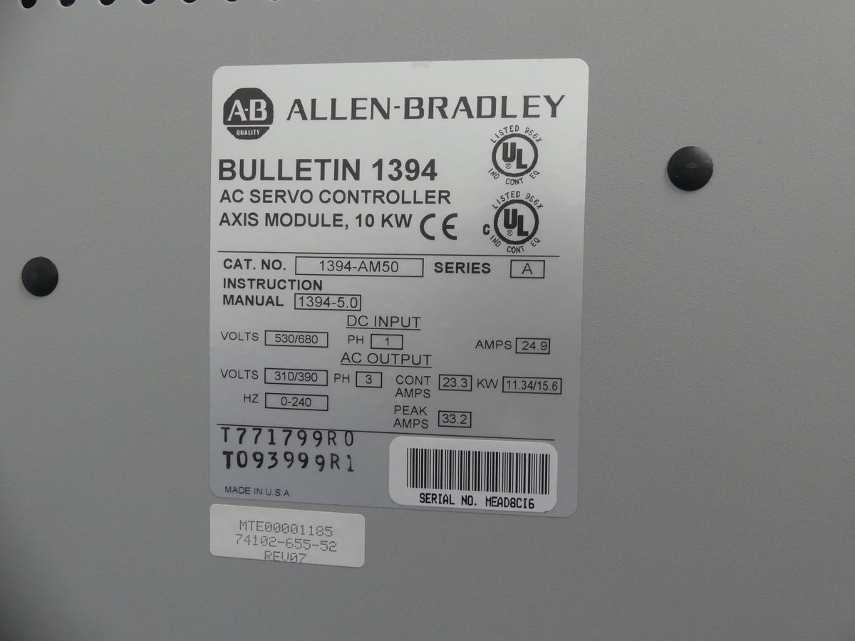 Allen Bradley 1394-AM50