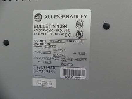 Allen Bradley 1394-AM50