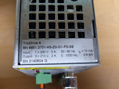 ESR AC-Servoverstärker TrioDrive A  BN6651.3701-K5-Z0-G1-F0-S9