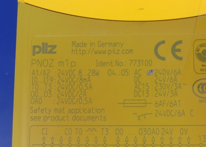 Pilz PNOZ m1p 773100 beschädigt