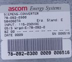Siemens  SINUMERIK 840C/840CE  6FC5103-0AB01-0AA2