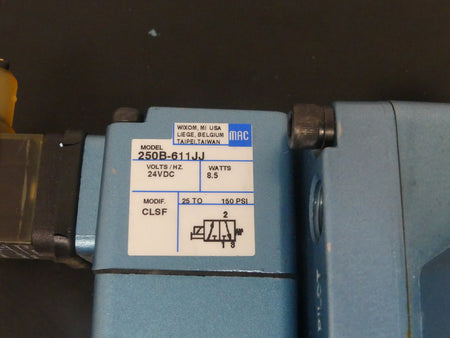 MAC 57D-46-611JJ + 250B-611JJ Magnetventil