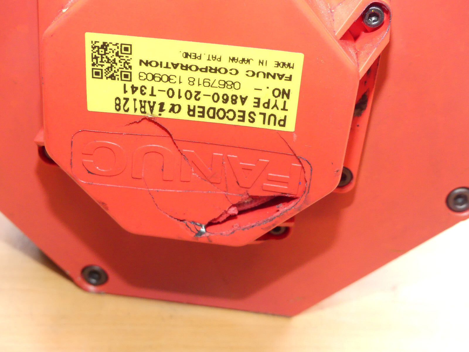 Fanuc AC Servo Motor ais 22/4000 A06B-0265-B705 Leicht beschägit s.Bilder
