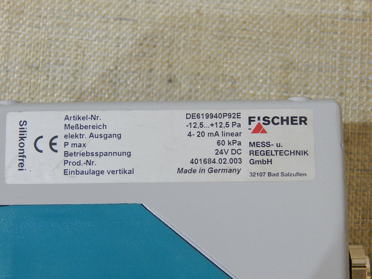 Fischer Mess und Regeltechnik DE619940P92E  -12,5....+12,5  4 -20 mA Linear