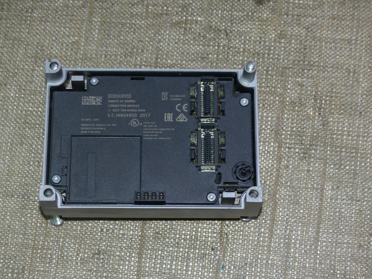  Siemens Anschlusseinheit   6ES7 194-4AN00-0AA // 6ES7 194-4AN00-0AA0 Neuwertig 