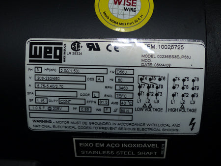 AMT 282B-95 Endsaugpumpe s.Bilder