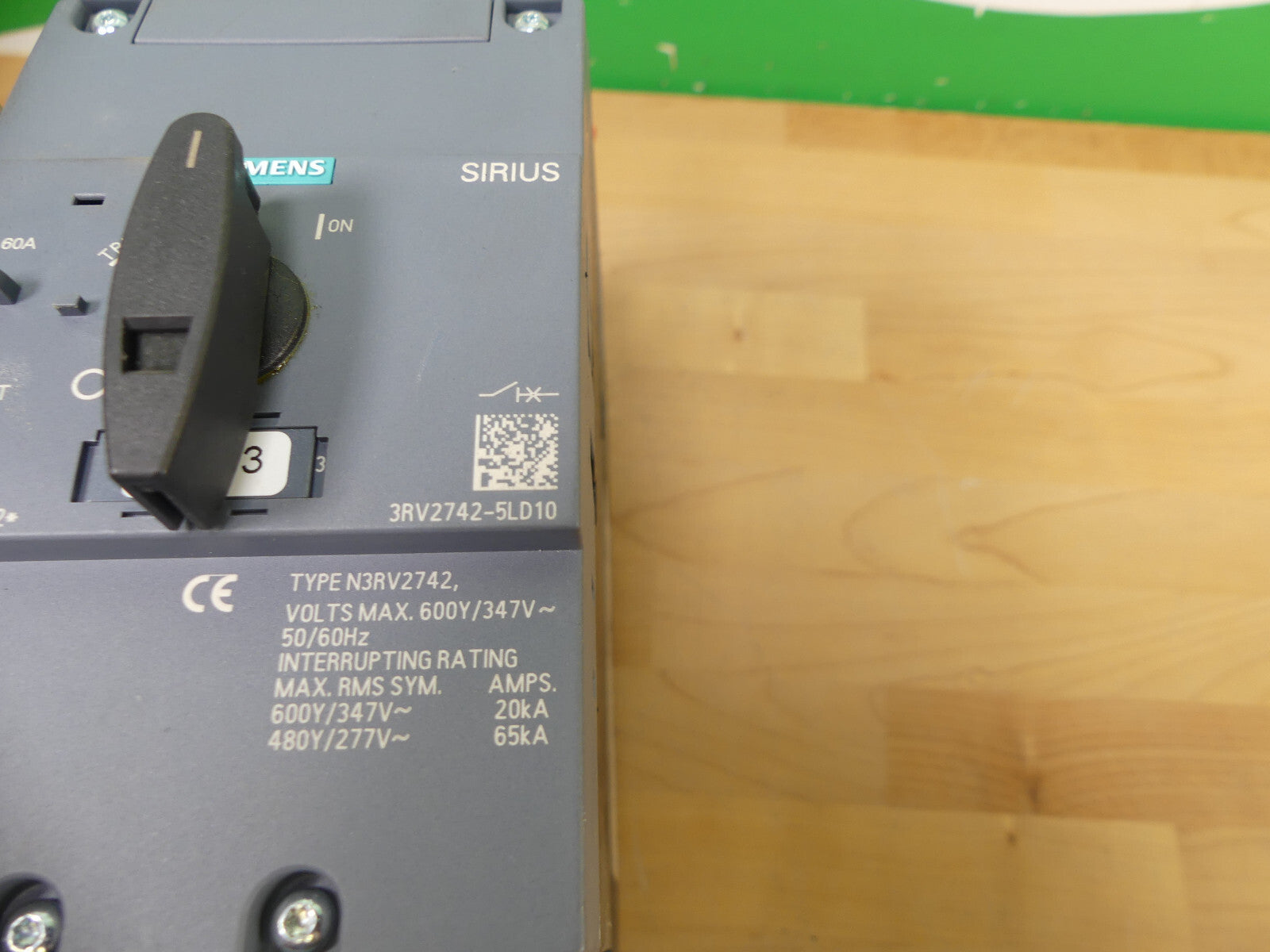 Siemens SIRIUS Leistungsschalter 3RV2742-5LD10