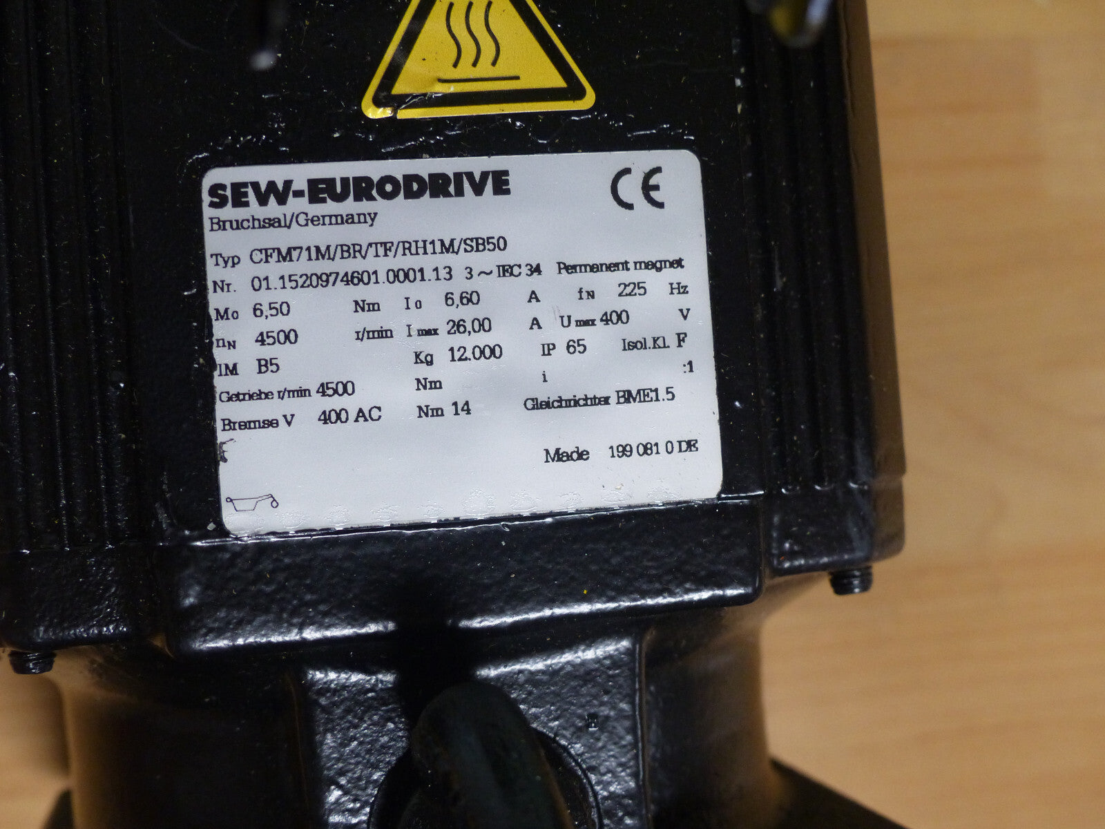 SEW Servomotor CFM71M/BR/TF/RH1M/SB50