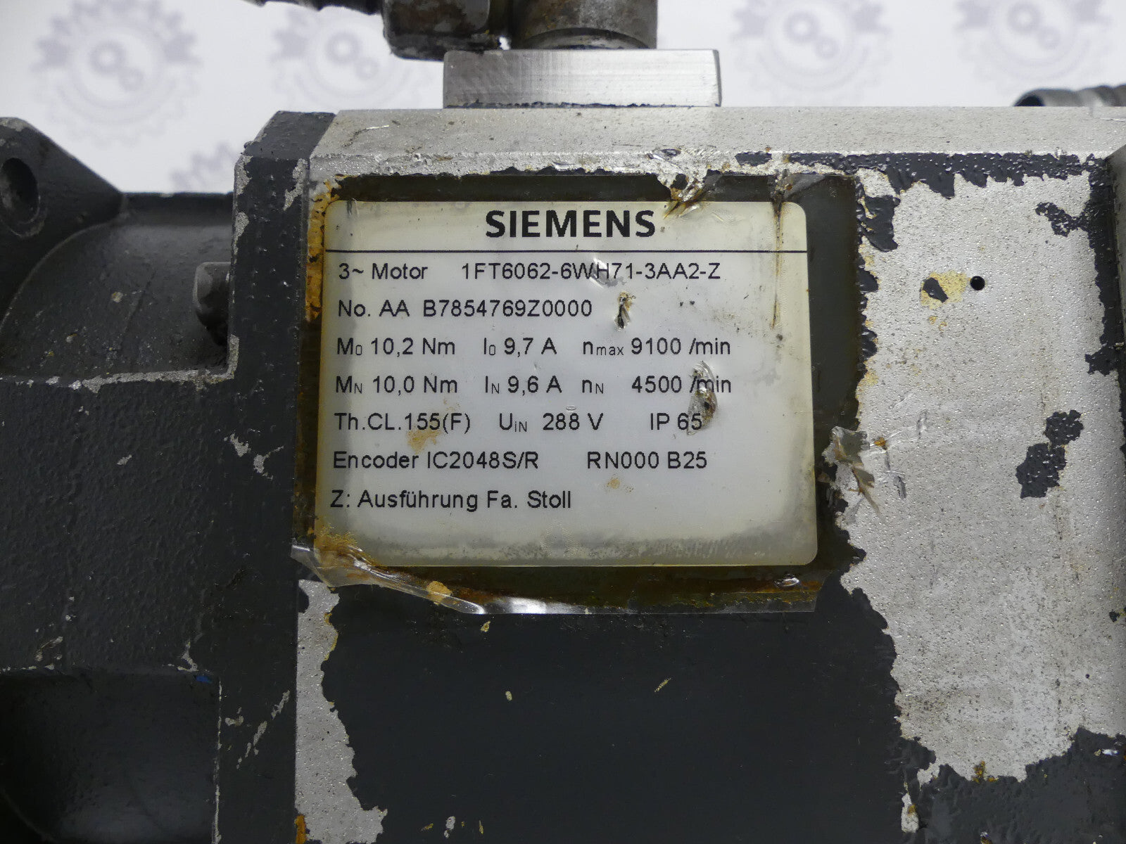 Siemens 1FT6062-6WH71-3AA2-Z