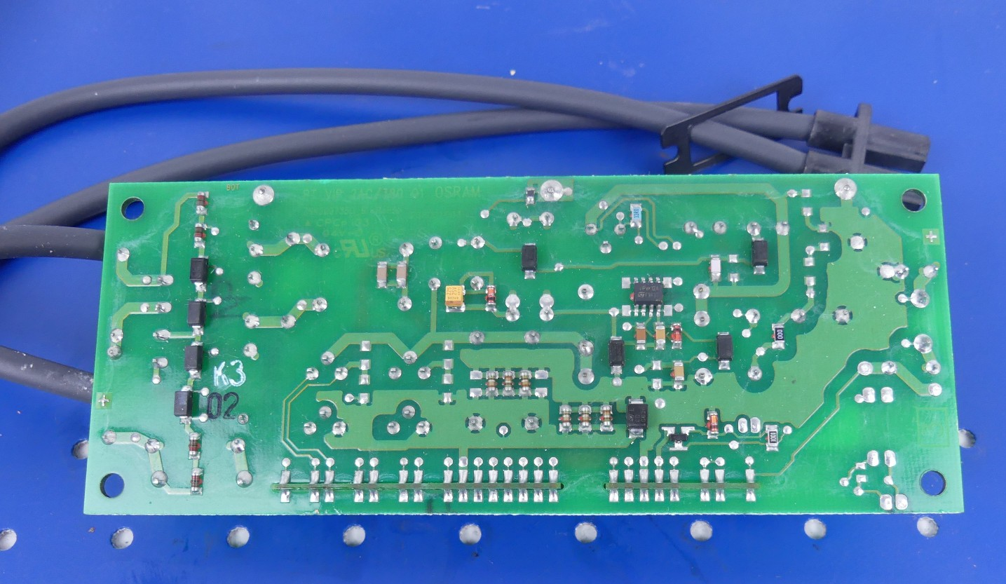 Platine PTVIP2AC/380 01 für Projektor-Vorschaltgerät Toshiba P622DLS