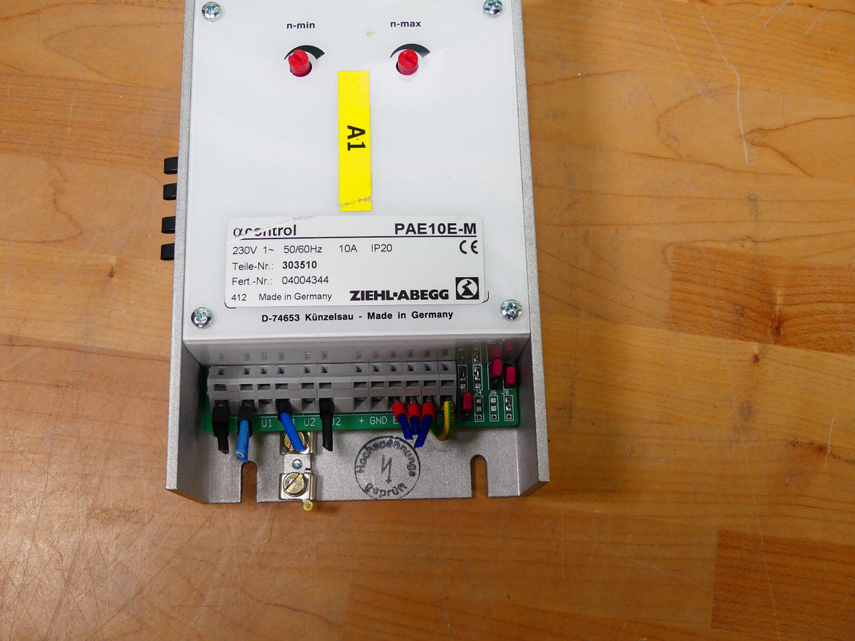 ZIEHL-ABEGG Acontrol PAE10E-M Drehzahlregler 303510