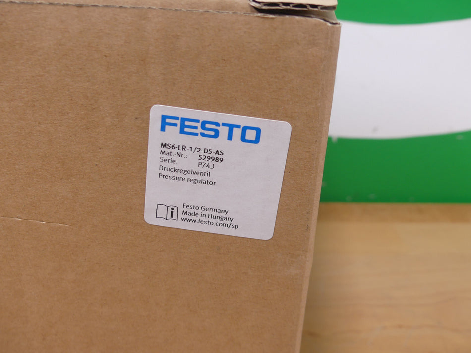 FESTO MS6-LR-1/2-D5-AS  529989 Druckregelventil